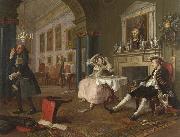 HOGARTH, William Shortly after the Marriage (mk08) oil painting
